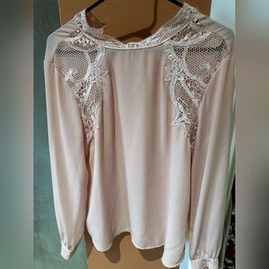 Ivana Trump lace blouse